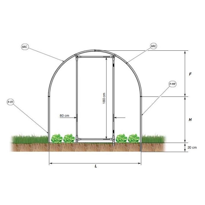 Serra Tunnel Small 200cm