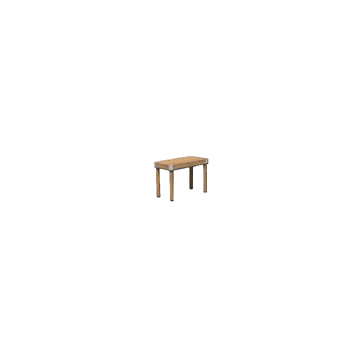 Banchetto in legno- WoodLine 100x50x70cm