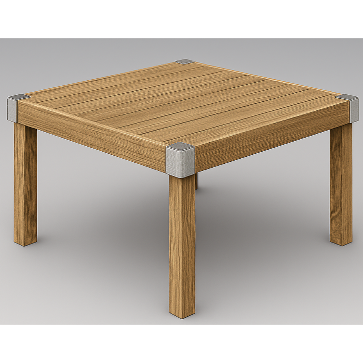 Bancale per serra WoodLine 100x100x50cm