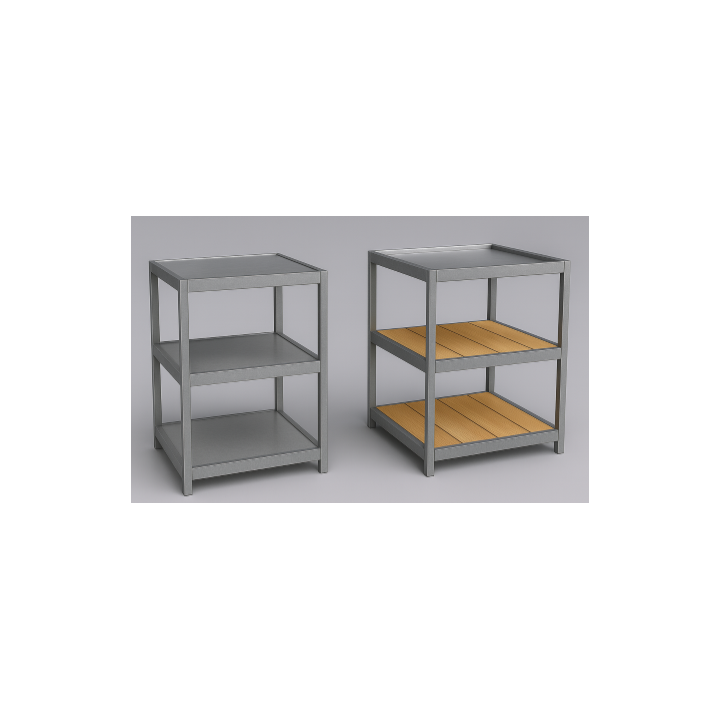 Struttura a 3 livelli Indus- 78x78x110cm