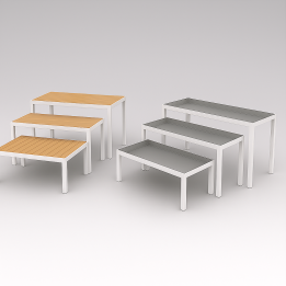 Struttura per tavoli sovrapponibili Indus - 147x78x40cm