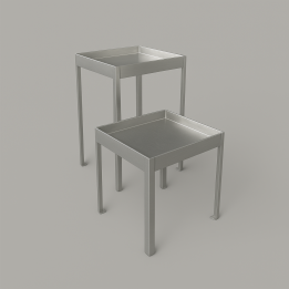 Struttura per banchetto sovrapponibile Indus - 40x40x40cm