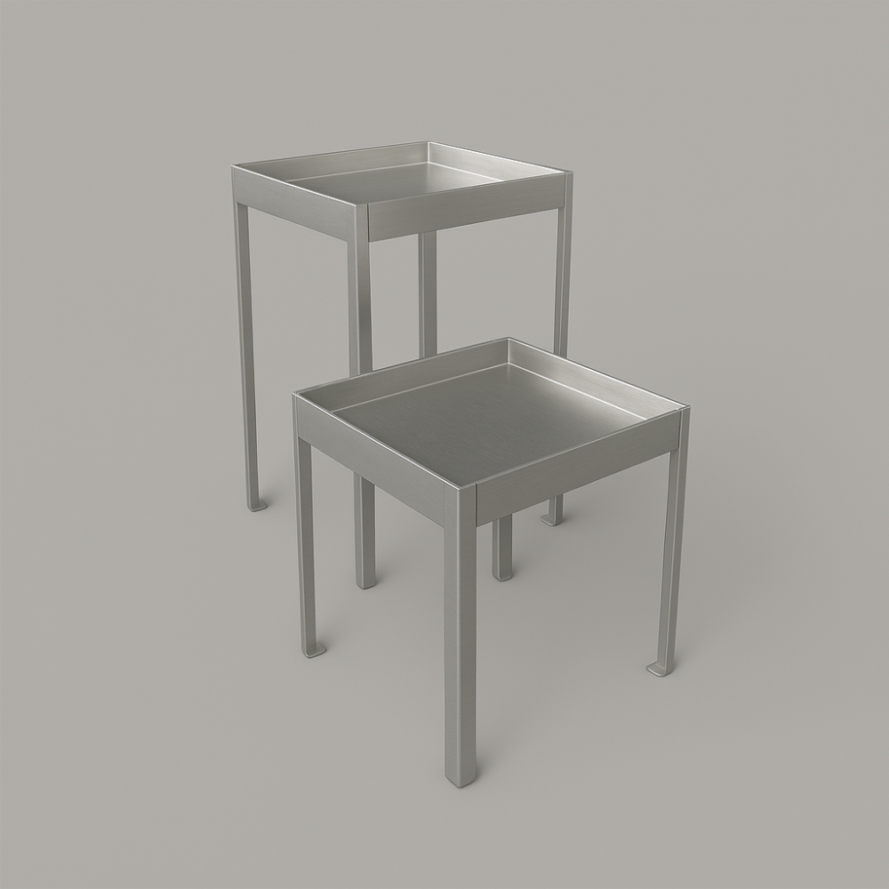 Struttura per banchetto sovrapponibile Indus - 40x40x40cm
