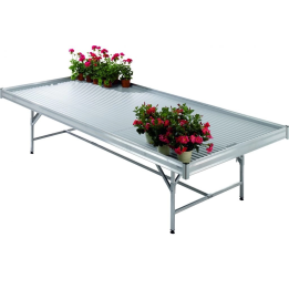 Bancale Classic in alluminio naturale L93cm