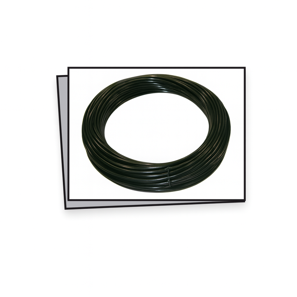 Tubo alta pressione PA-12 1/4” in rotolo 25 mt. - NERO
